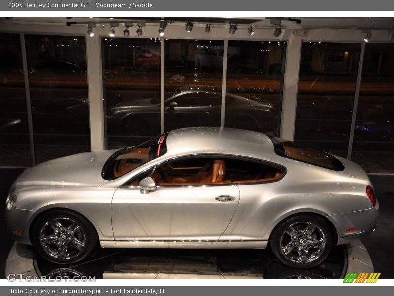 Moonbeam / Saddle 2005 Bentley Continental GT