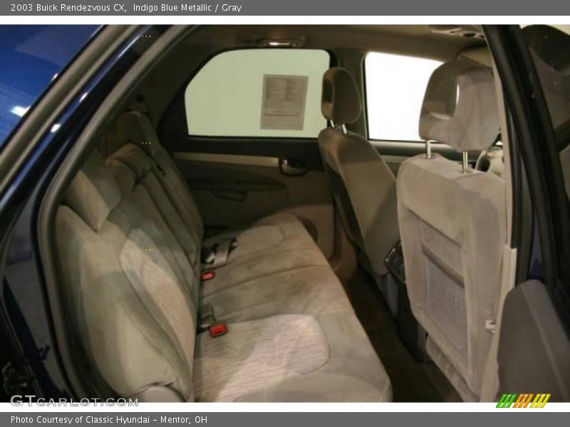 Indigo Blue Metallic / Gray 2003 Buick Rendezvous CX
