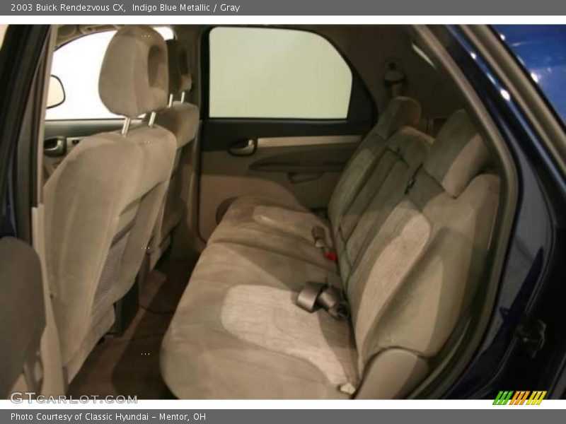 Indigo Blue Metallic / Gray 2003 Buick Rendezvous CX