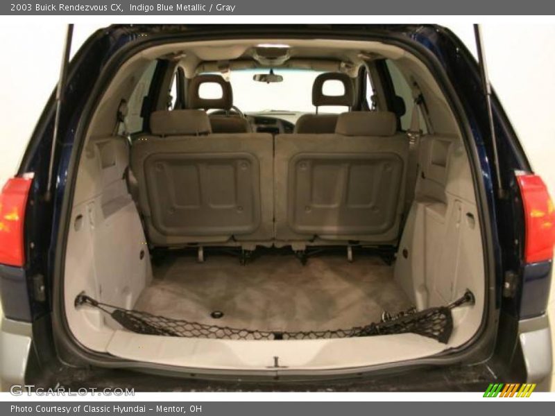 Indigo Blue Metallic / Gray 2003 Buick Rendezvous CX