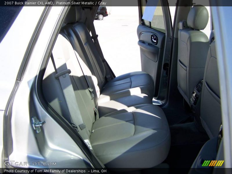 Platinum Silver Metallic / Gray 2007 Buick Rainier CXL AWD