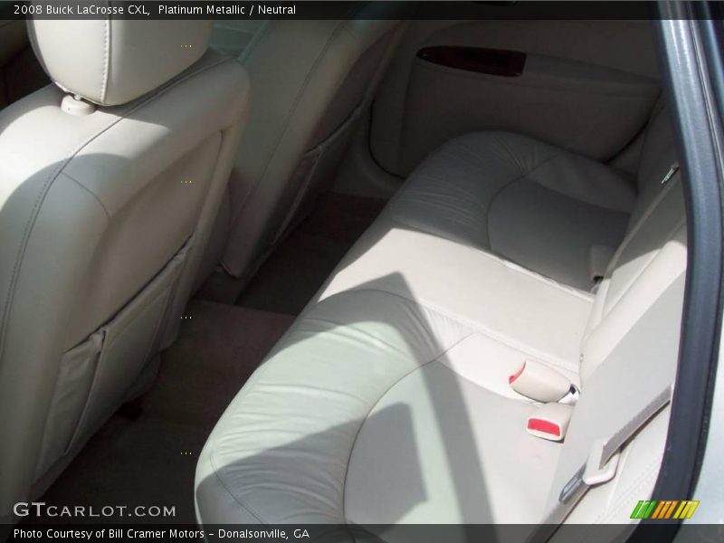 Platinum Metallic / Neutral 2008 Buick LaCrosse CXL