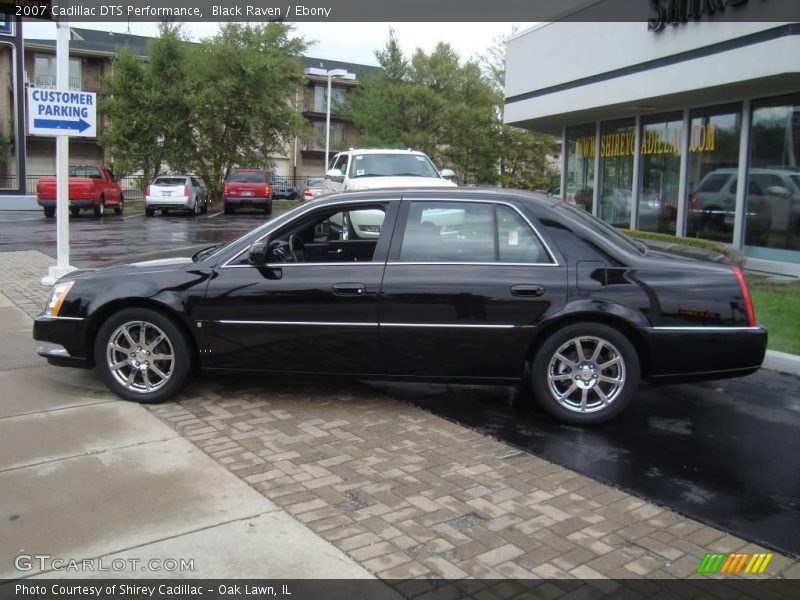 Black Raven / Ebony 2007 Cadillac DTS Performance