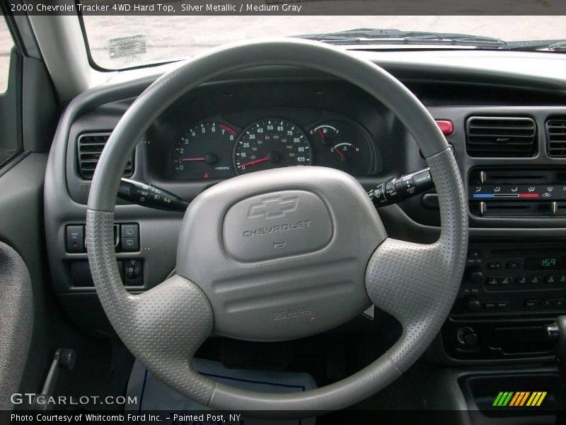 Silver Metallic / Medium Gray 2000 Chevrolet Tracker 4WD Hard Top