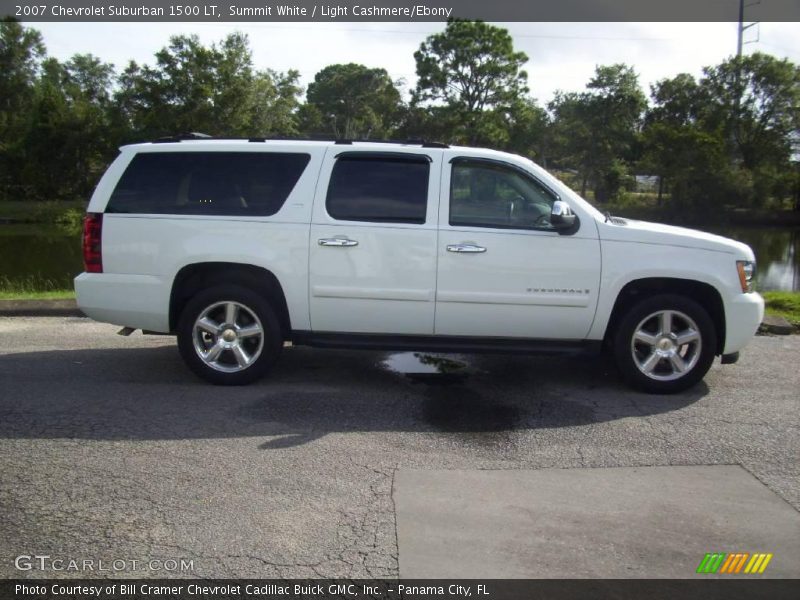 Summit White / Light Cashmere/Ebony 2007 Chevrolet Suburban 1500 LT