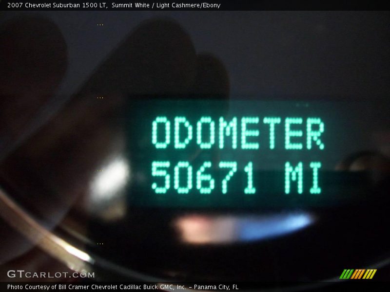 Summit White / Light Cashmere/Ebony 2007 Chevrolet Suburban 1500 LT