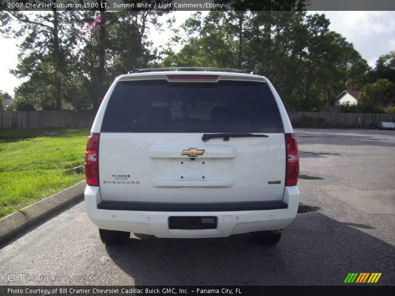 Summit White / Light Cashmere/Ebony 2007 Chevrolet Suburban 1500 LT