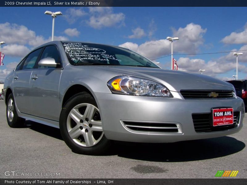 Silver Ice Metallic / Ebony 2009 Chevrolet Impala LS