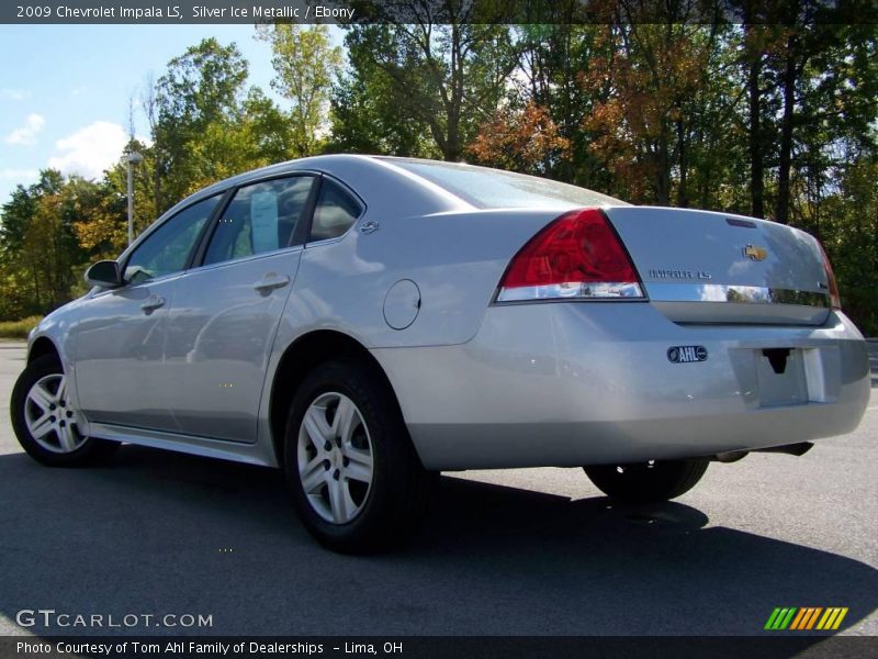 Silver Ice Metallic / Ebony 2009 Chevrolet Impala LS