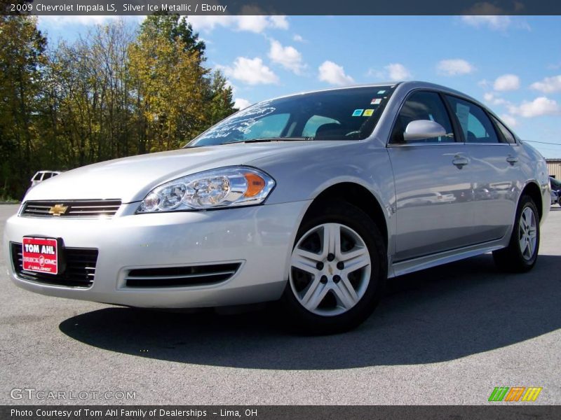 Silver Ice Metallic / Ebony 2009 Chevrolet Impala LS