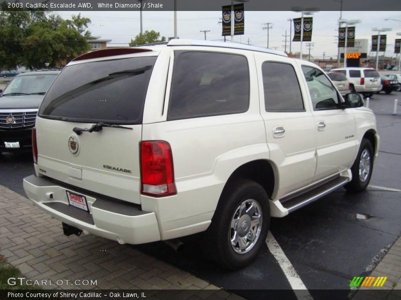 White Diamond / Shale 2003 Cadillac Escalade AWD