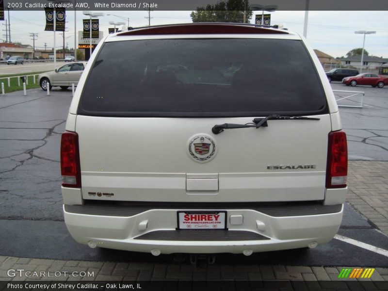 White Diamond / Shale 2003 Cadillac Escalade AWD