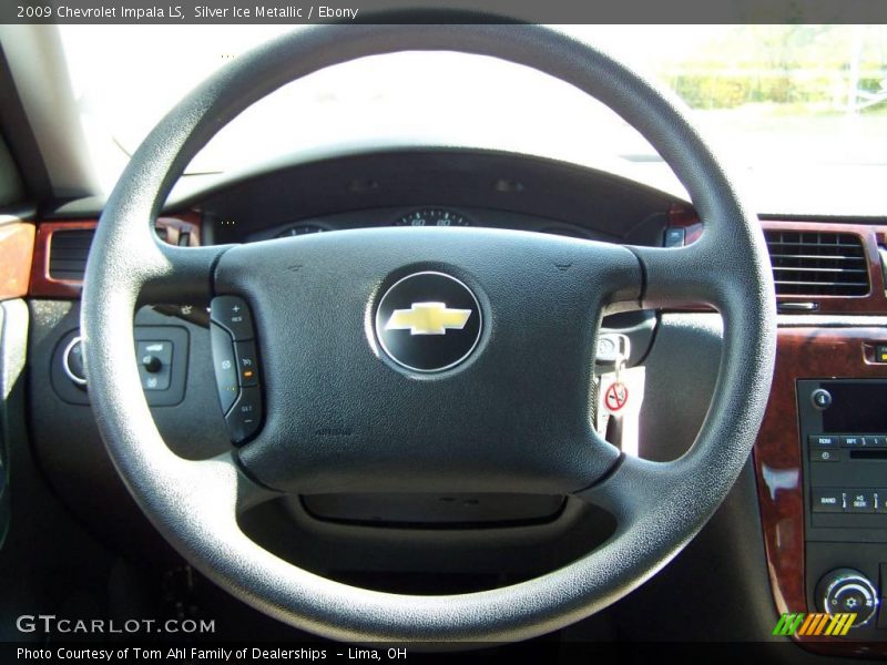 Silver Ice Metallic / Ebony 2009 Chevrolet Impala LS