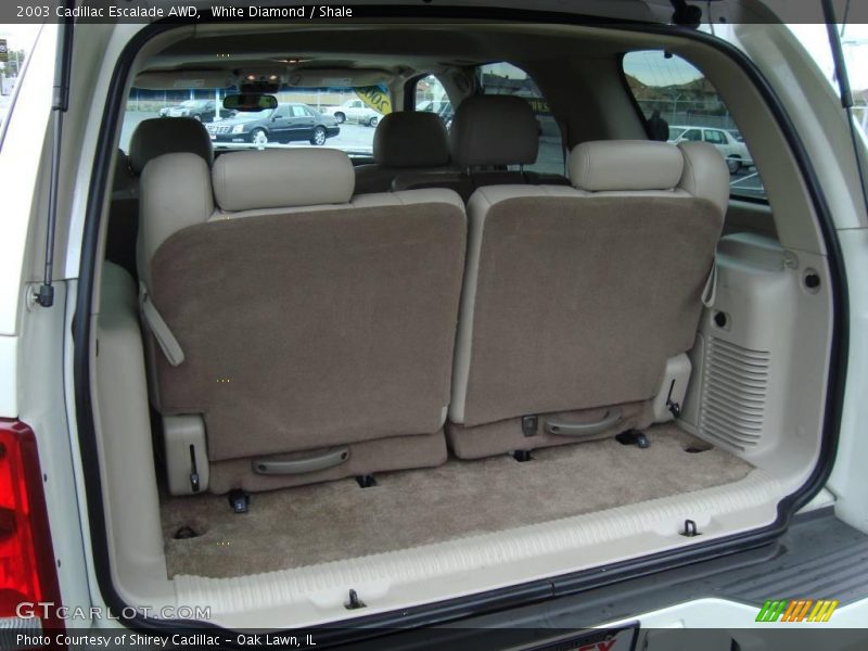 White Diamond / Shale 2003 Cadillac Escalade AWD