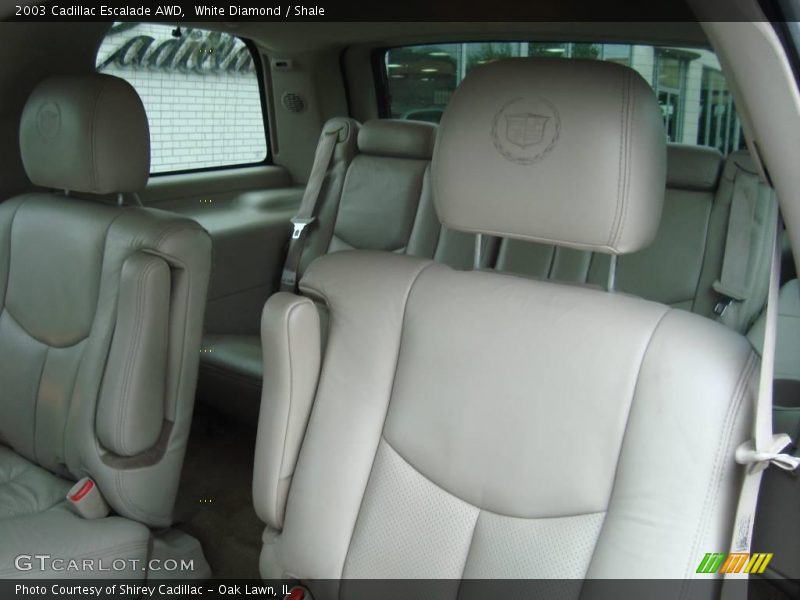 White Diamond / Shale 2003 Cadillac Escalade AWD