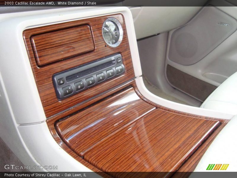 White Diamond / Shale 2003 Cadillac Escalade AWD