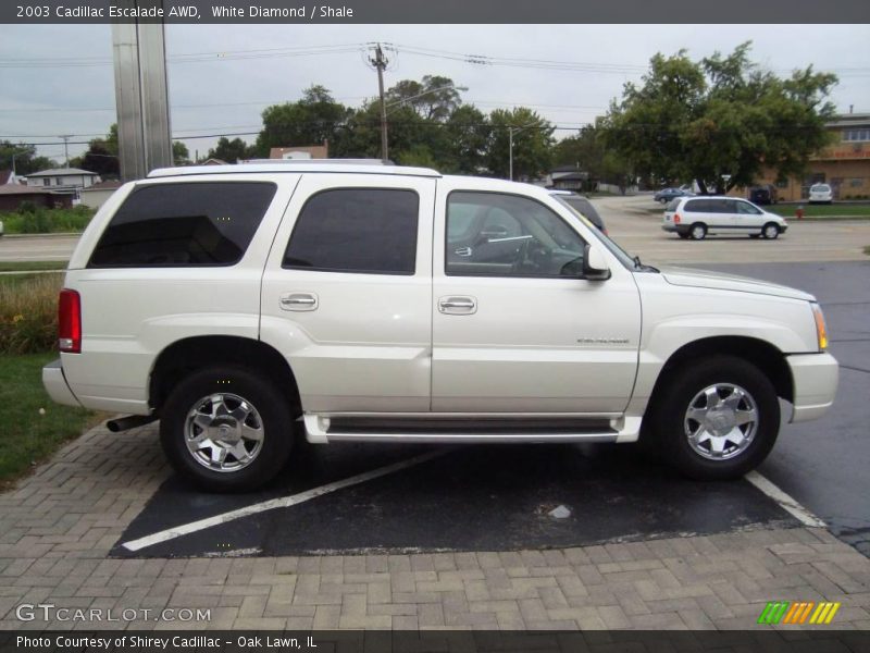 White Diamond / Shale 2003 Cadillac Escalade AWD