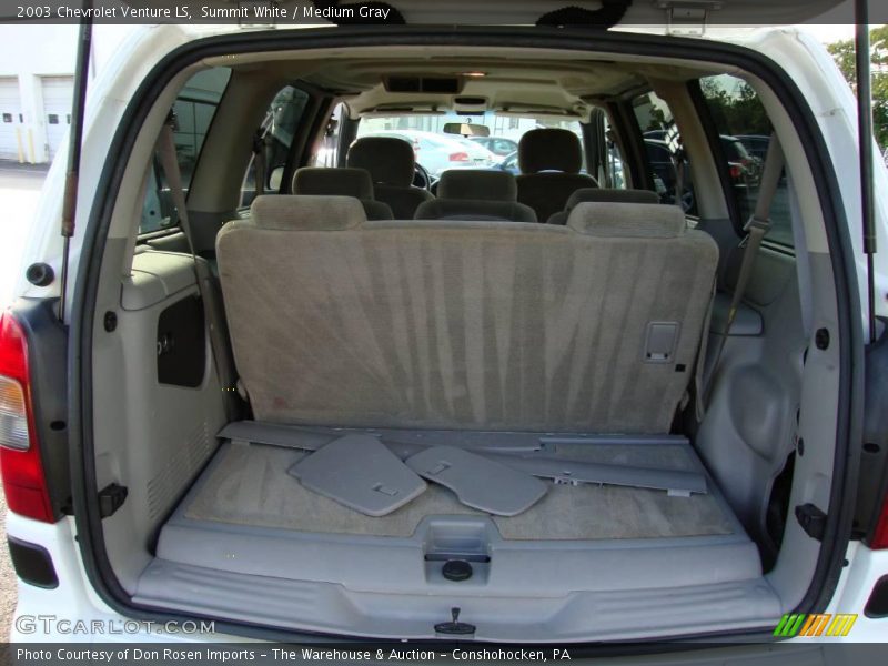 Summit White / Medium Gray 2003 Chevrolet Venture LS