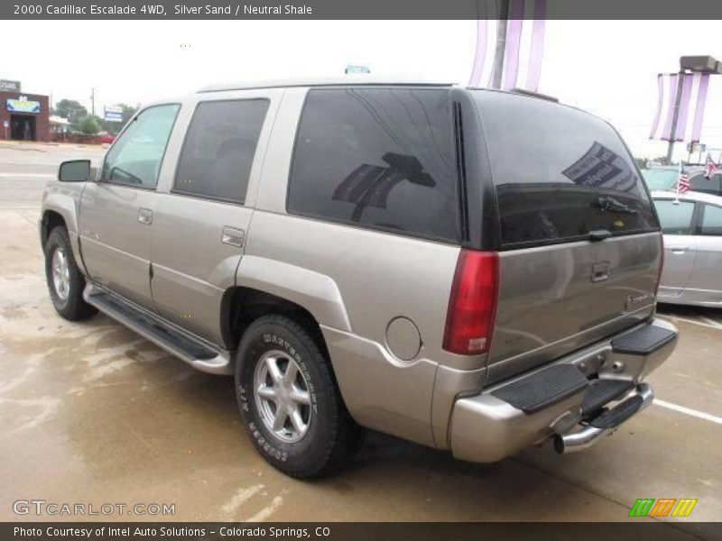 Silver Sand / Neutral Shale 2000 Cadillac Escalade 4WD