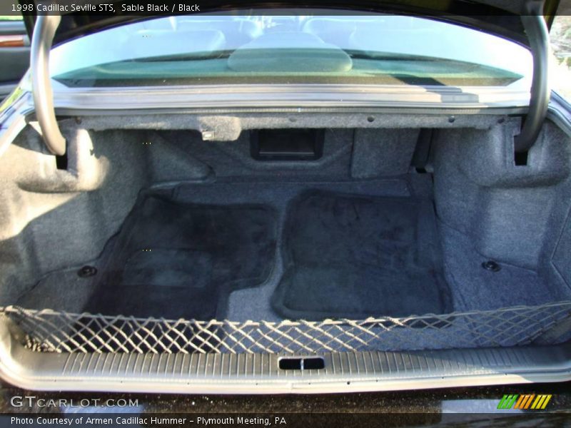 Sable Black / Black 1998 Cadillac Seville STS