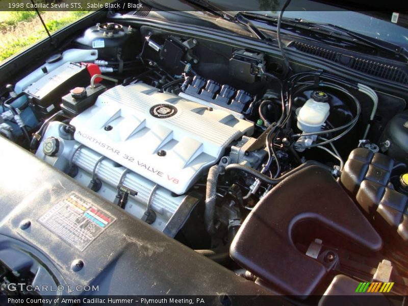 Sable Black / Black 1998 Cadillac Seville STS
