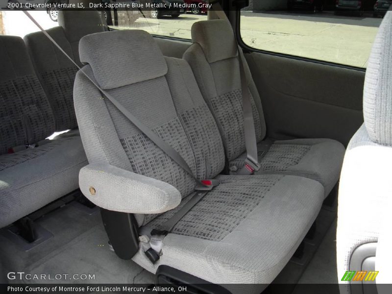 Dark Sapphire Blue Metallic / Medium Gray 2001 Chevrolet Venture LS