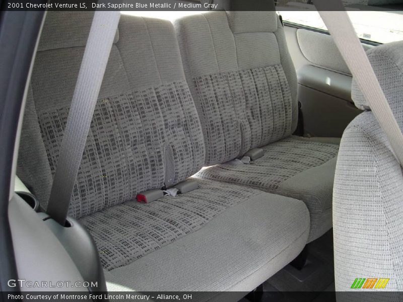 Dark Sapphire Blue Metallic / Medium Gray 2001 Chevrolet Venture LS