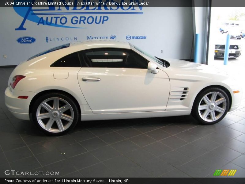 Alabaster White / Dark Slate Gray/Cedar 2004 Chrysler Crossfire Limited Coupe