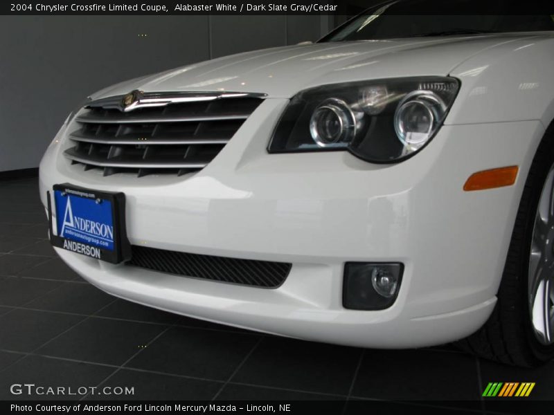 Alabaster White / Dark Slate Gray/Cedar 2004 Chrysler Crossfire Limited Coupe