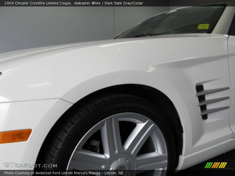Alabaster White / Dark Slate Gray/Cedar 2004 Chrysler Crossfire Limited Coupe
