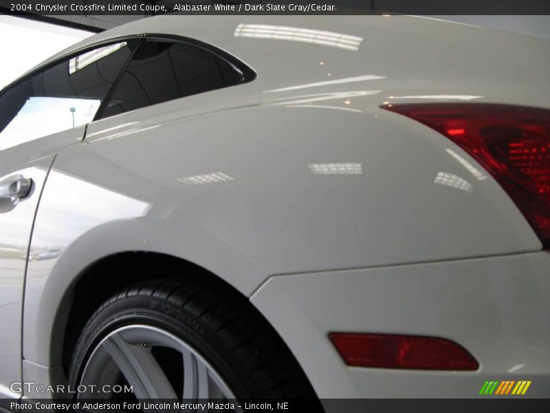 Alabaster White / Dark Slate Gray/Cedar 2004 Chrysler Crossfire Limited Coupe