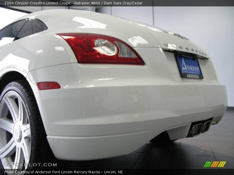 Alabaster White / Dark Slate Gray/Cedar 2004 Chrysler Crossfire Limited Coupe