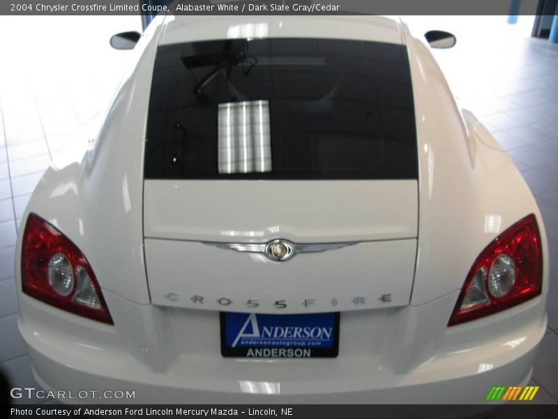 Alabaster White / Dark Slate Gray/Cedar 2004 Chrysler Crossfire Limited Coupe