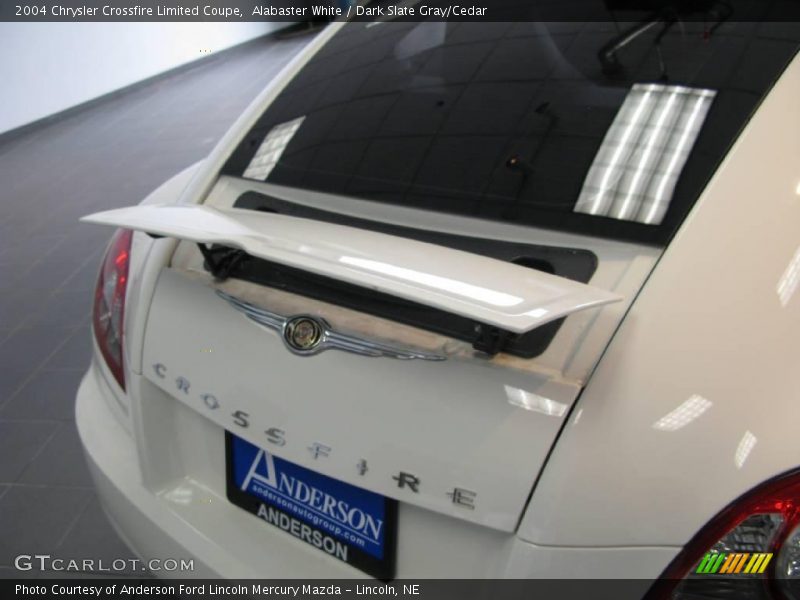 Alabaster White / Dark Slate Gray/Cedar 2004 Chrysler Crossfire Limited Coupe