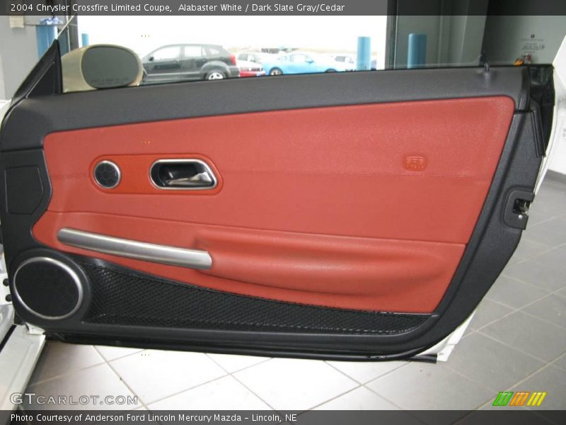 Alabaster White / Dark Slate Gray/Cedar 2004 Chrysler Crossfire Limited Coupe