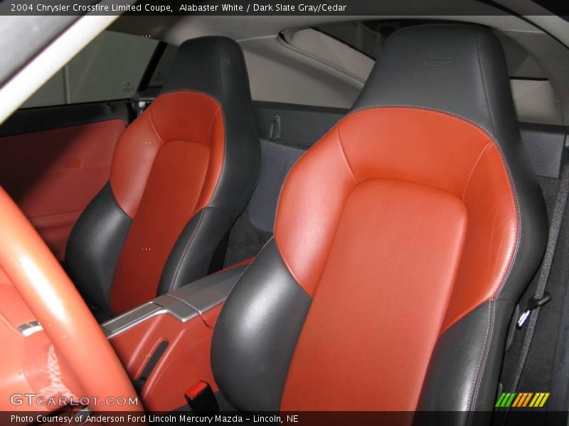  2004 Crossfire Limited Coupe Dark Slate Gray/Cedar Interior