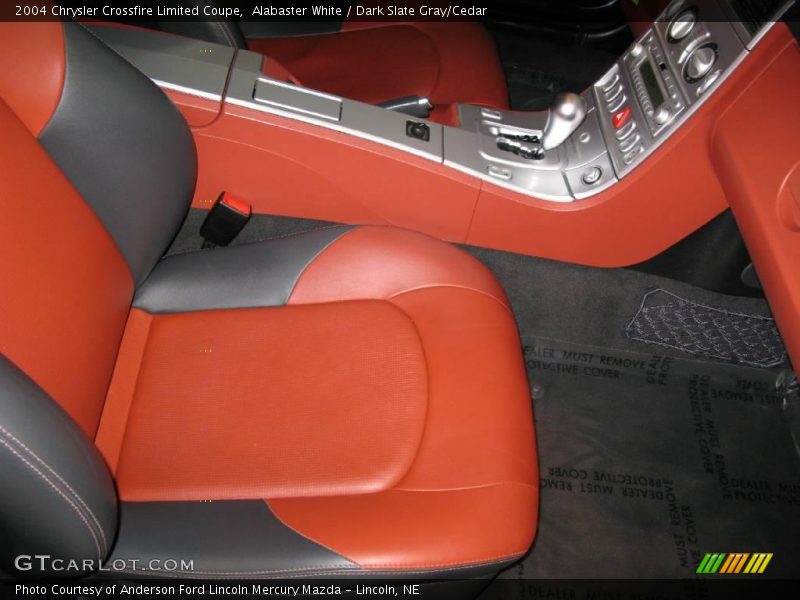 Alabaster White / Dark Slate Gray/Cedar 2004 Chrysler Crossfire Limited Coupe