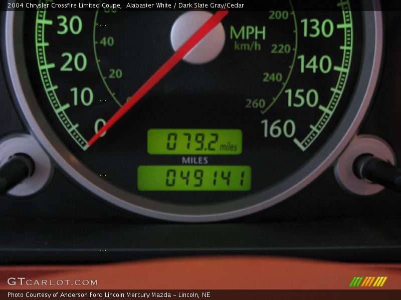 Alabaster White / Dark Slate Gray/Cedar 2004 Chrysler Crossfire Limited Coupe