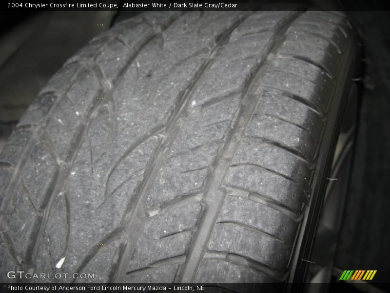 Alabaster White / Dark Slate Gray/Cedar 2004 Chrysler Crossfire Limited Coupe