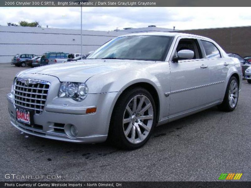 Bright Silver Metallic / Dark Slate Gray/Light Graystone 2006 Chrysler 300 C SRT8