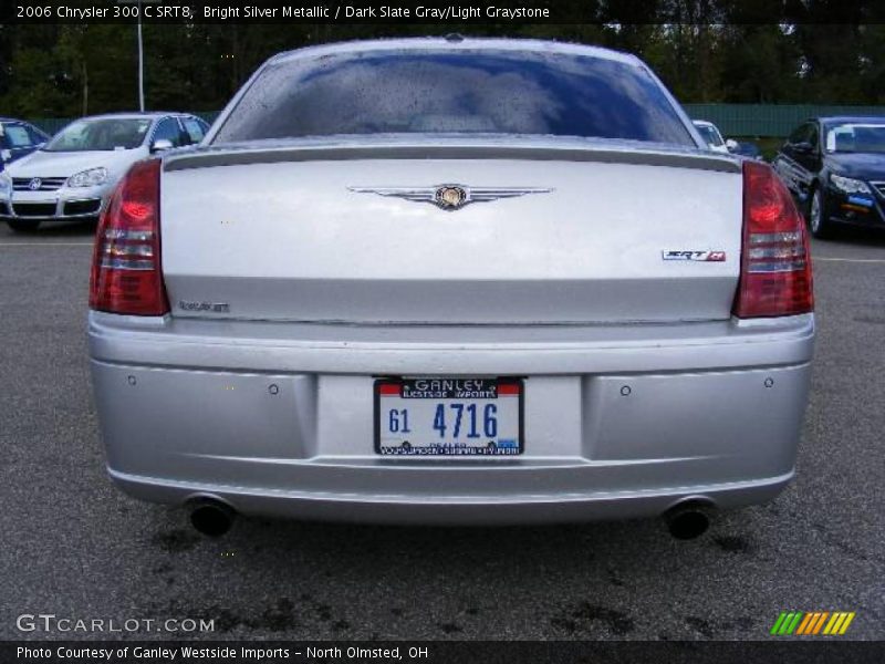 Bright Silver Metallic / Dark Slate Gray/Light Graystone 2006 Chrysler 300 C SRT8