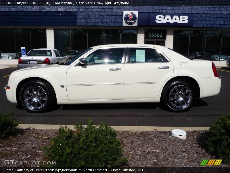 Cool Vanilla / Dark Slate Gray/Light Graystone 2007 Chrysler 300 C HEMI