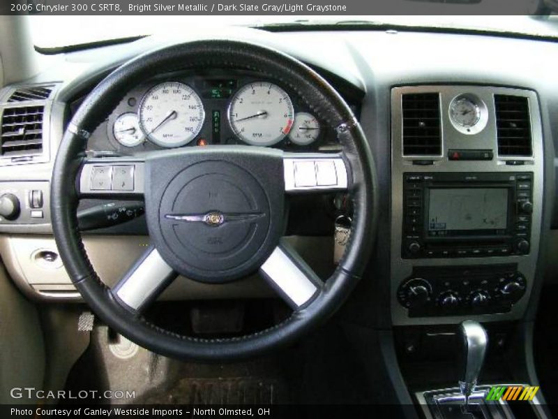 Bright Silver Metallic / Dark Slate Gray/Light Graystone 2006 Chrysler 300 C SRT8