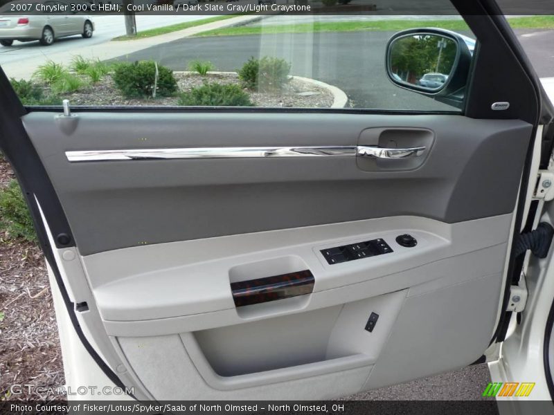 Cool Vanilla / Dark Slate Gray/Light Graystone 2007 Chrysler 300 C HEMI