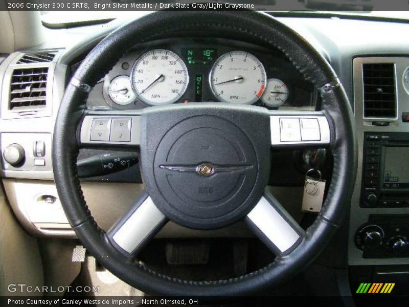 Bright Silver Metallic / Dark Slate Gray/Light Graystone 2006 Chrysler 300 C SRT8