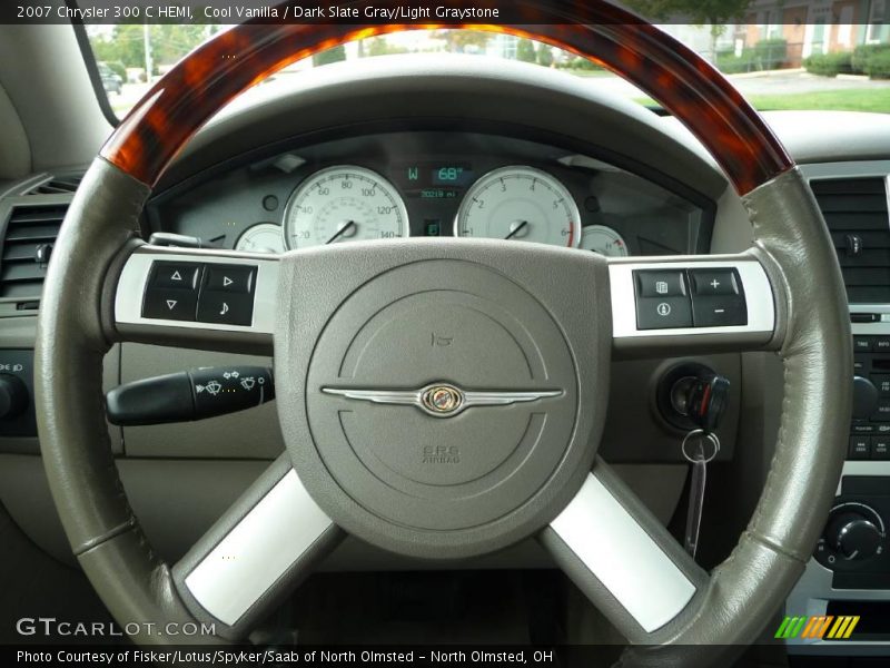 Cool Vanilla / Dark Slate Gray/Light Graystone 2007 Chrysler 300 C HEMI