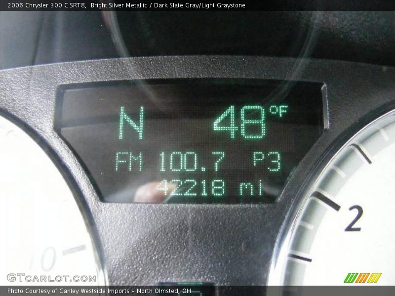 Bright Silver Metallic / Dark Slate Gray/Light Graystone 2006 Chrysler 300 C SRT8