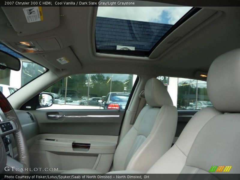 Cool Vanilla / Dark Slate Gray/Light Graystone 2007 Chrysler 300 C HEMI