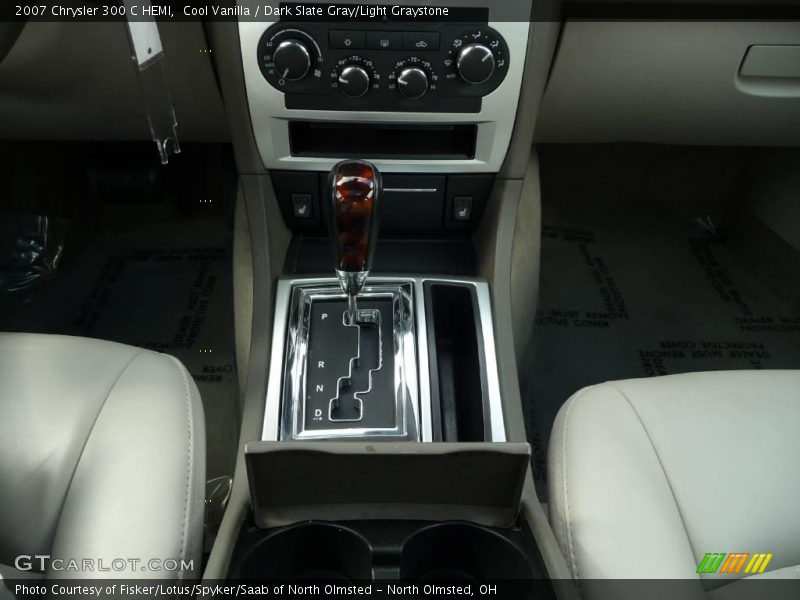 Cool Vanilla / Dark Slate Gray/Light Graystone 2007 Chrysler 300 C HEMI