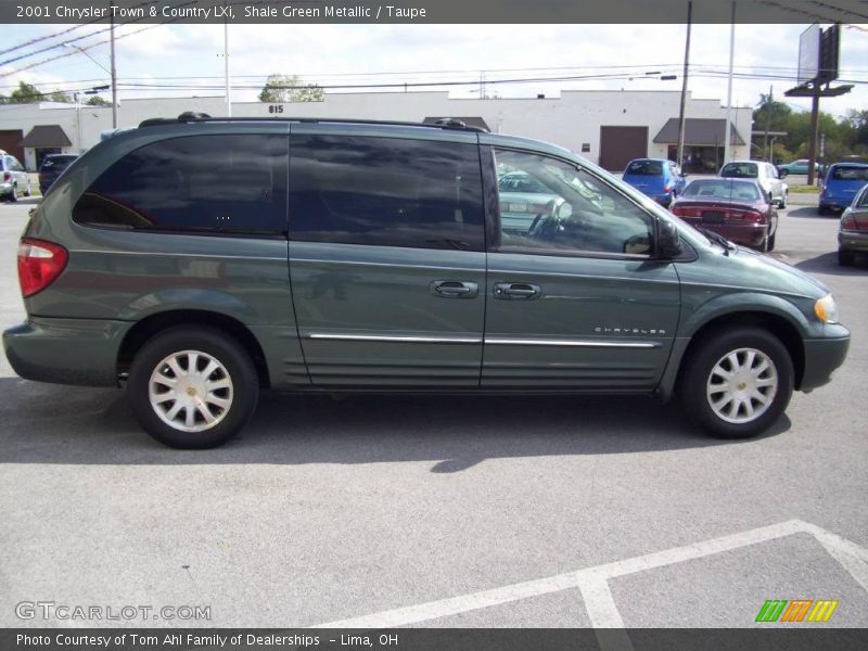 Shale Green Metallic / Taupe 2001 Chrysler Town & Country LXi